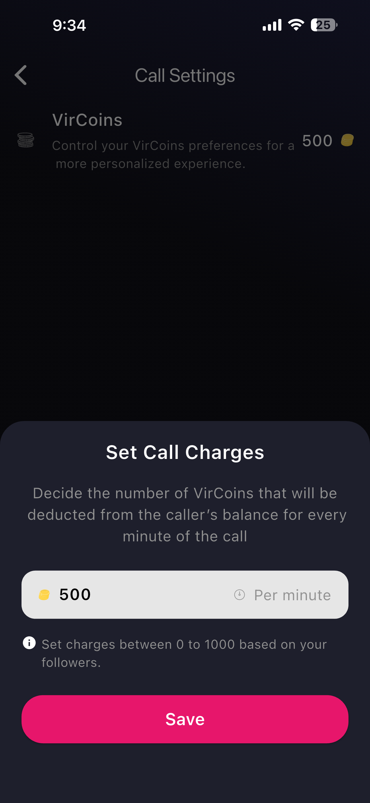 TeleGrant app screen 4